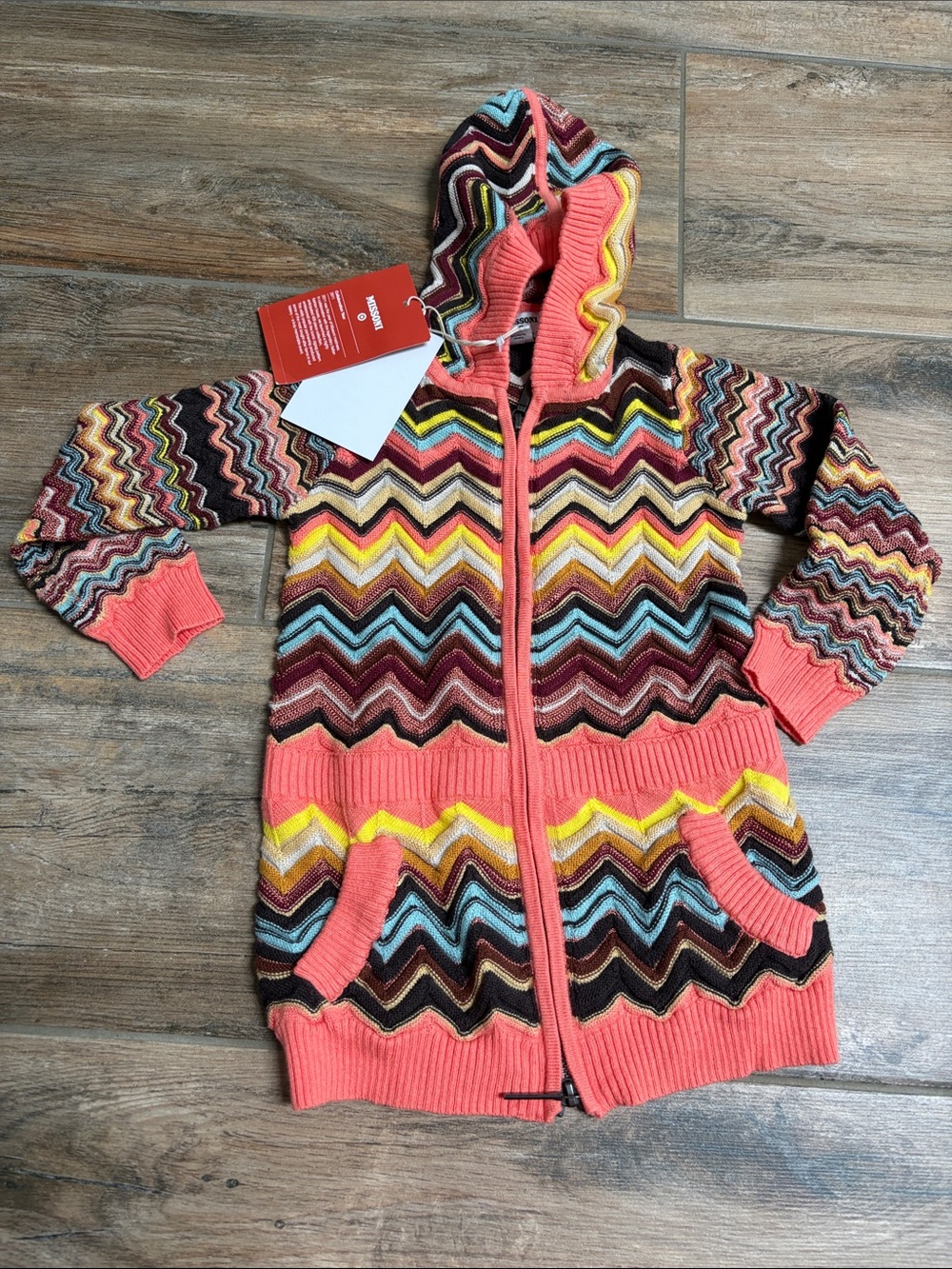 Missoni x Target Hooded Knit Cardigan